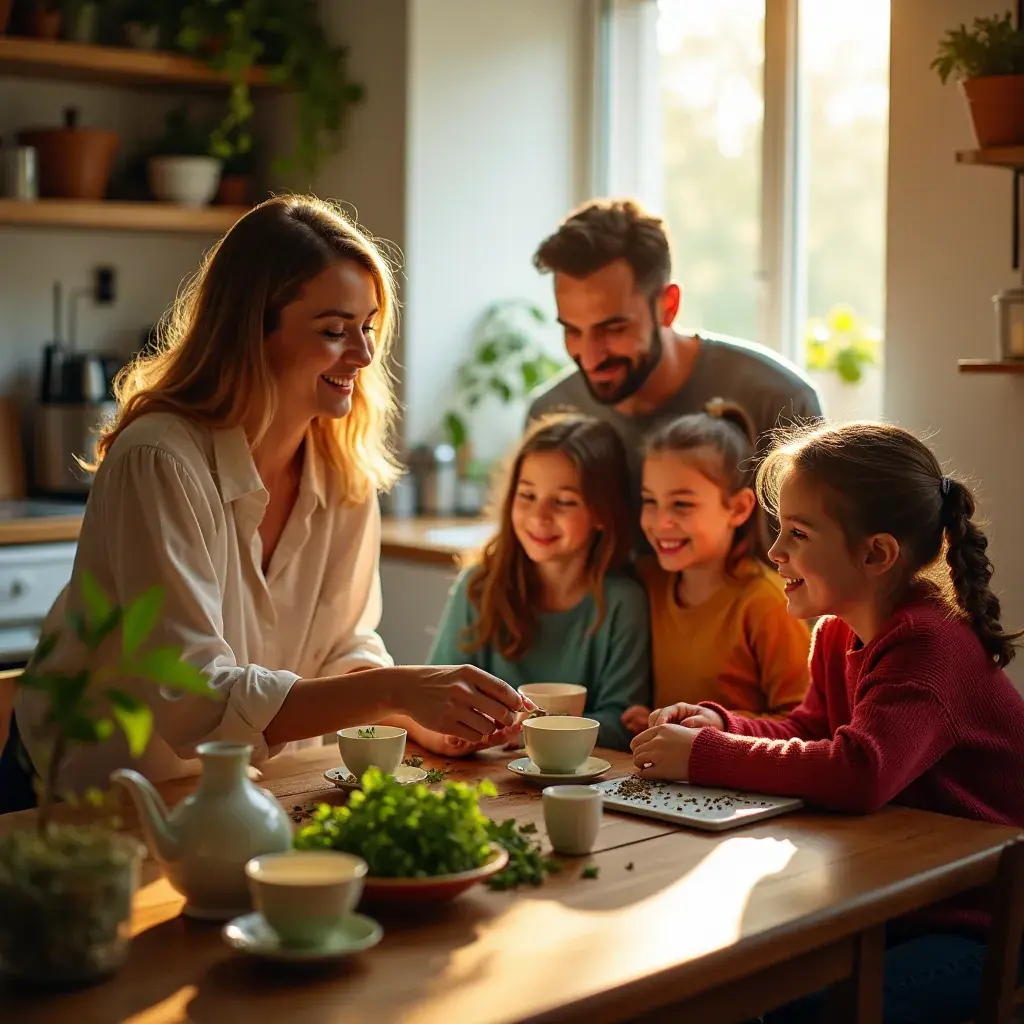 Gyógynövényekből készült tea, amely segíti a vérnyomás szabályozását.